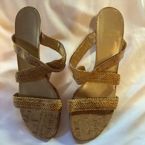 Stuart Weizmann Cork Sandals